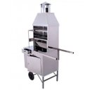 Ver imagem 3 de Carrinho de Churrasco R2 70cm com Baú de Mantimentos e Caixa 67069