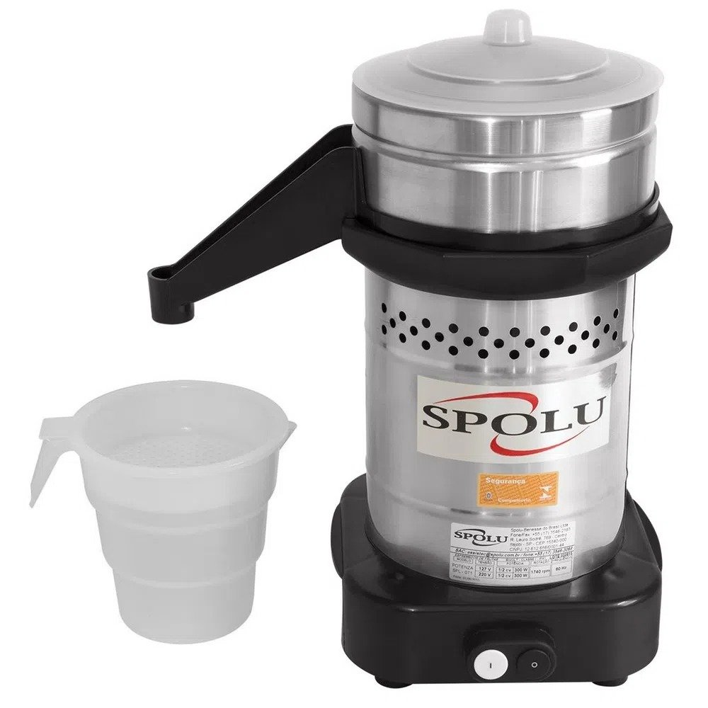 Extrator de Suco Potenza Aço Inox - SPL-071 - Spolu - 0SL 039 - 3