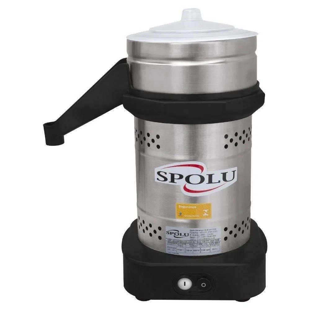 Extrator de Suco Potenza Aço Inox - SPL-071 - Spolu - 0SL 039