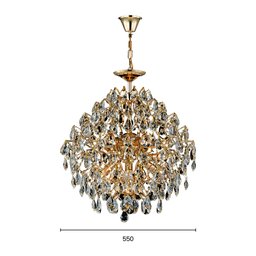 Lustre Pendente Nitrolux Ltb-002 Âmbar E14 Bivolt - 3