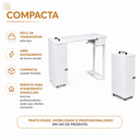 Ver imagem 5 de Mesa Nail Designer Portátil Retrátil Atendimento Domiciliar - Branco