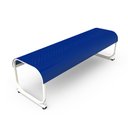 Ver imagem 1 de Banco com Assento em Aço - Nk 1906 Nilko Armários Azul