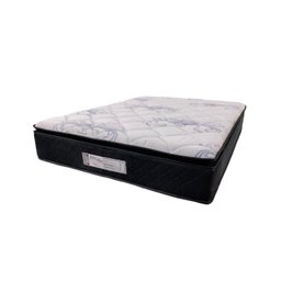 Colchão Casal King Size Atria Plus Semi Ortopédico com Espuma D33 e D29 Soft 1,93x2,03x0,30 Preto - 1
