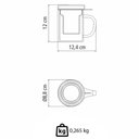 Ver imagem 2 de Caneca de Vidro Tramontina com Infusor em Aço Inox de Chá 350ml 61762040