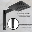 Ver imagem 3 de Chuveiro Ducha Eletrônico Acqua Century Lorenzetti Cor Preto Potência 7500 W