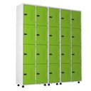 Ver imagem 1 de Armário Roupeiro Aço 20 Portas Academia Guarda Volume Trinco Verde