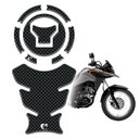 Ver imagem 2 de Kit Protetor de Tanque Adesivo Moto Honda Xre 190cc 300cc 2025/26 Carbono