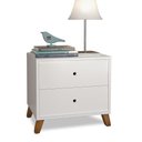 Ver imagem 3 de CONJUNTO DE 2 CRIADOS DE CABECEIRAS BRANCO CHIPRE