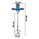Ver imagem 4 de Misturador de Tinta e Argamassa 1300w 127v