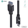 Cabo Usb Tipo C P-extensor Usb a Fêmea V3.2 Gen1 5gbps 2 Mts - 1