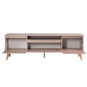 Ver imagem 7 de Rack para TV 180cm Retro MDF Rosa Dallas - On Móveis
