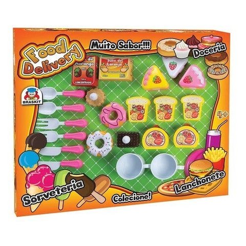 Brinquedo Food Delivery Doceria Braskit