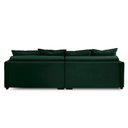 Ver imagem 7 de Sofá sem Caixa Retrátil Reclinável 2,50m Cairo Veludo Verde Mirra Decor