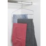 30 Cabides para Roupas Calceiros Cabide Calça Triplo Cromado - 3