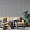 Ver imagem 5 de Papel de Parede Autocolante Concreto Cinza Moderno - Fácil Aplicação (0,40x3,00m)