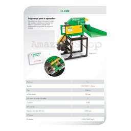 Ensiladeira Trapp Es-450 3cv 60hz Monofásica - 3