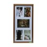 Painel de Madeira Collection para 4 Fotos 10cmx15cm e 1 Foto 13cmx18cmcm Rojemac - 1