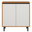 Ver imagem 1 de Balcao com Tampo 80 cm 2 Portas Ravena Freijo Off Acetinado Poliman