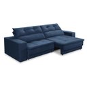 Ver imagem 4 de Sofá Retrátil e Reclinável 2 Lugares 1,50m com Molas Emily Suede Adonai Estofados