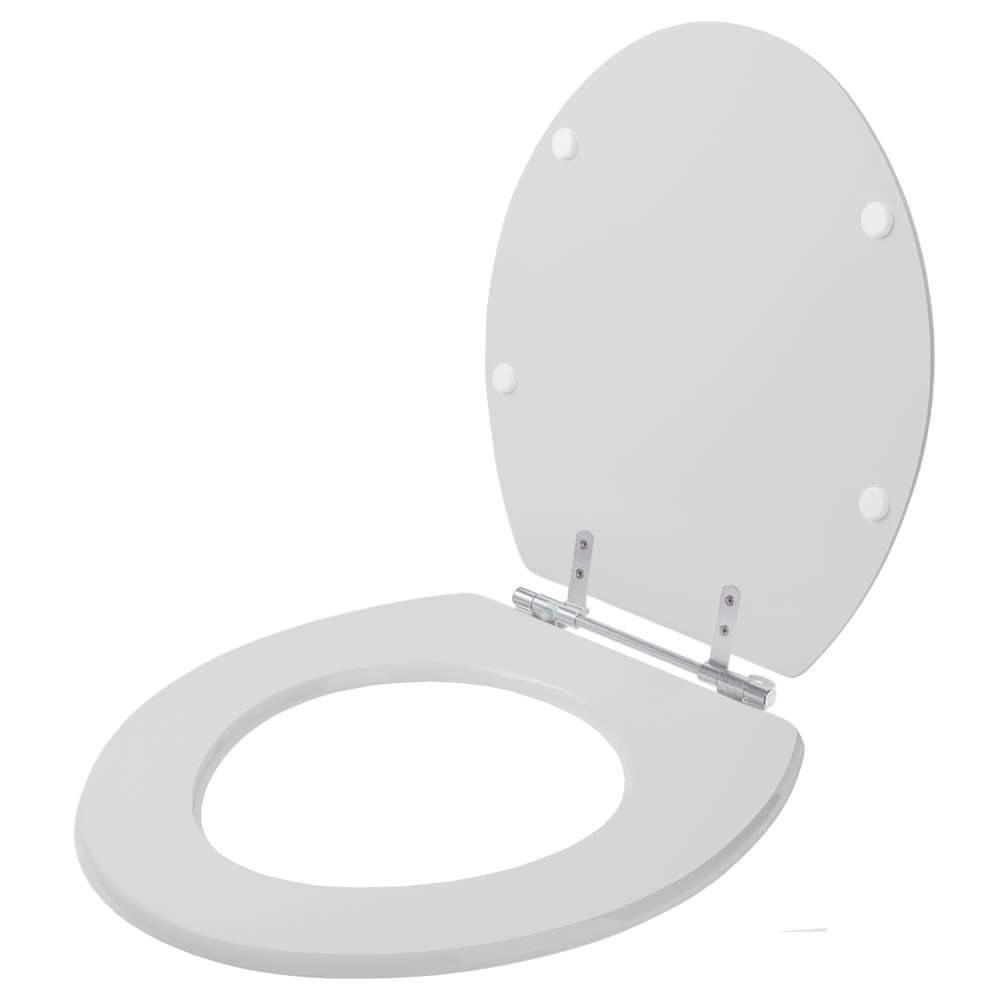 Assento Sanitário Poliester Azalea Cinza Prata para Vaso Celite - 2