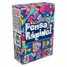 Jogo de Cartas Infantil - Pensa Rápido - Galápagos - 1