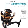 Kit 2 Molinetes 3000 para Pesca 14 Rolamentos Drag 8kg - 4