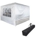 Ver imagem 5 de Tenda Gazebo Articulada 3x3 M com 2 Paredes Alumínio Barraca Praia Camping Sanfonada Bolsa Importway