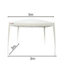 Ver imagem 2 de Tenda Gazebo Articulada 3x3 M com 2 Paredes Alumínio Barraca Praia Camping Sanfonada Bolsa Importway