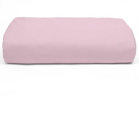 Lençol Avulso com Elástico Solteiro 230 Fios Essencial - Buettner Rosa