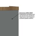 Ver imagem 4 de Armário Aéreo Maleiro Modulado 2 Portas 145cm Veneza Luciane Móveis