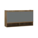 Ver imagem 1 de Armário Aéreo Maleiro Modulado 2 Portas 145cm Veneza Luciane Móveis