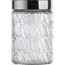 Kit 3 Potes Euro Home Mosaico Vidro Tampa de Rosquear - Aço Inox - 4