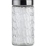 Kit 3 Potes Euro Home Mosaico Vidro Tampa de Rosquear - Aço Inox - 3