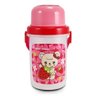 KIT Bolsa Térmica Infantil Lancheira + Squeeze Escola Menina - Rosa - Coelho - 9
