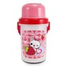 KIT Bolsa Térmica Infantil Lancheira + Squeeze Escola Menina - Rosa - Coelho - 8