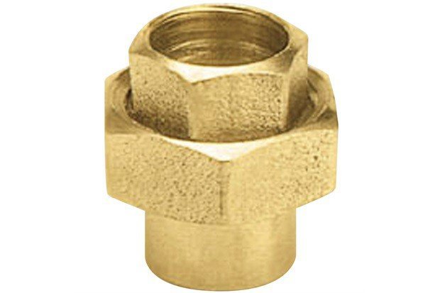 União Latão Bronze B 22 B 22Mm Ramo SEM ANEL DE SOLDA - 2