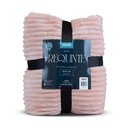 Ver imagem 1 de Manta Microfibra Requinte Queen Canelada 220x240cm - Uzoo Manta Microfibra Flannel Requinte Queen