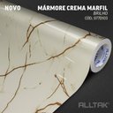 Ver imagem 3 de Adesivo para Pia Bancada Allltak Decor Mármore Crema Marfil Brilho Alltak 1,22 X 1,00m