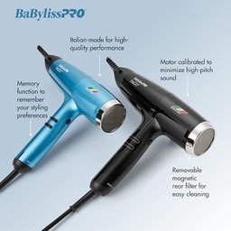 Babylisspro Falco Secador Nano Titanium 2000w Azul com Íons - 3