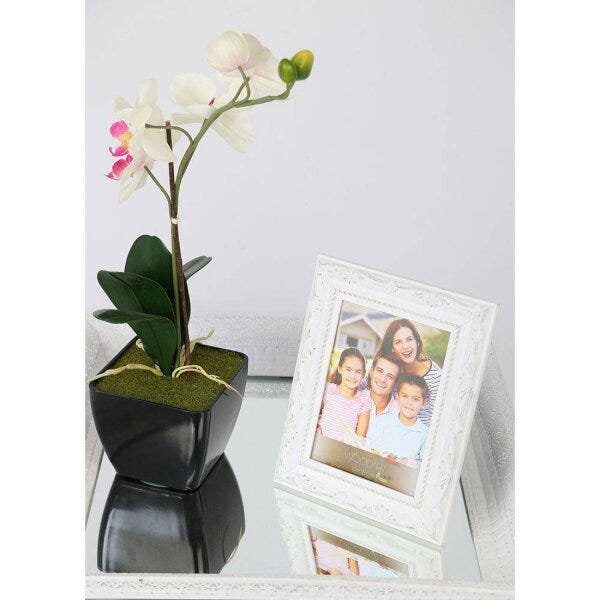 Porta Retrato Flores 13cmx18cm Rojemac - 4