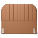 Ver imagem 5 de Cabeceira Cama Box Casal Estofada Orgânica 140cm Alice W01 Couríssimo Mocca - Lyam Decor