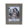 Porta Retrato Palha Escura 13cmx18cm Rojemac - 1