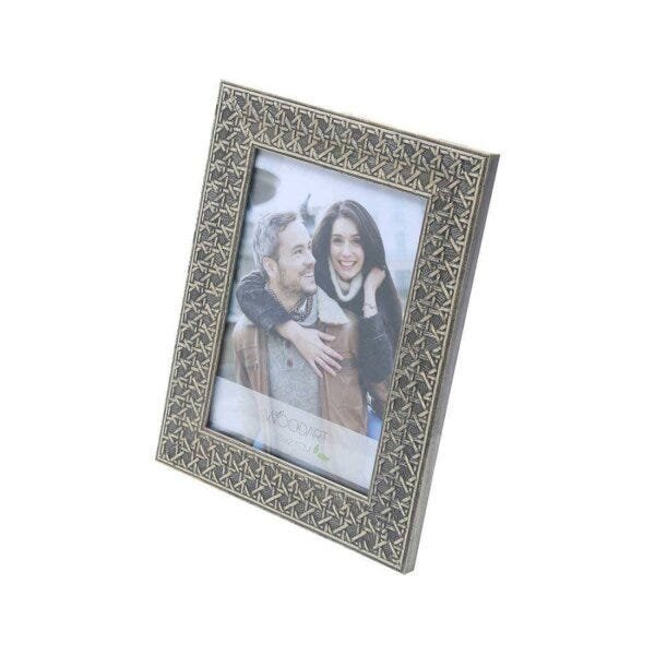 Porta Retrato Palha Escura 13cmx18cm Rojemac - 4