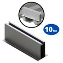 Ver imagem 3 de Estrutura Suporte Mini Trilho Fixador Placa Painel Solar Alumínio e Inox Telha Metálica | Perfil Mas
