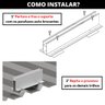 Estrutura Suporte Mini Trilho Fixador Placa Painel Solar Alumínio e Inox Telha Metálica | Perfil Mas - 5
