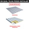 Estrutura Suporte Mini Trilho Fixador Placa Painel Solar Alumínio e Inox Telha Metálica | Perfil Mas - 4