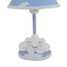 Abajur Infantil Bebê Quarto Criança Azul Nuvem - 1