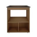 Ver imagem 3 de Balcão Gabinete de Cozinha para Fogão Cooktop 5 Bocas e Forno Elisa Moblis Móveis Savana e Off-white