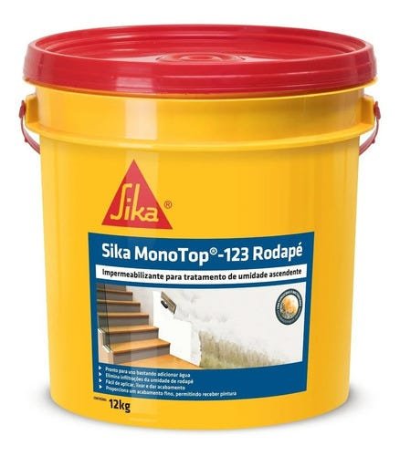 Sika Monotop-123 Rodape Bd 12 Kg Impermeabilizante