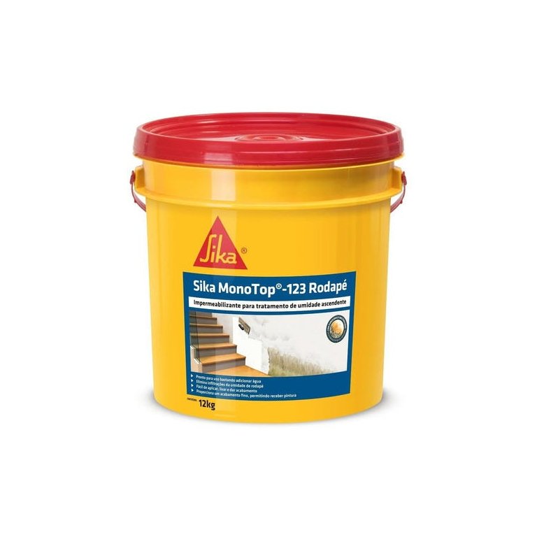 Sika Monotop-123 Rodape Bd 12 Kg Impermeabilizante
